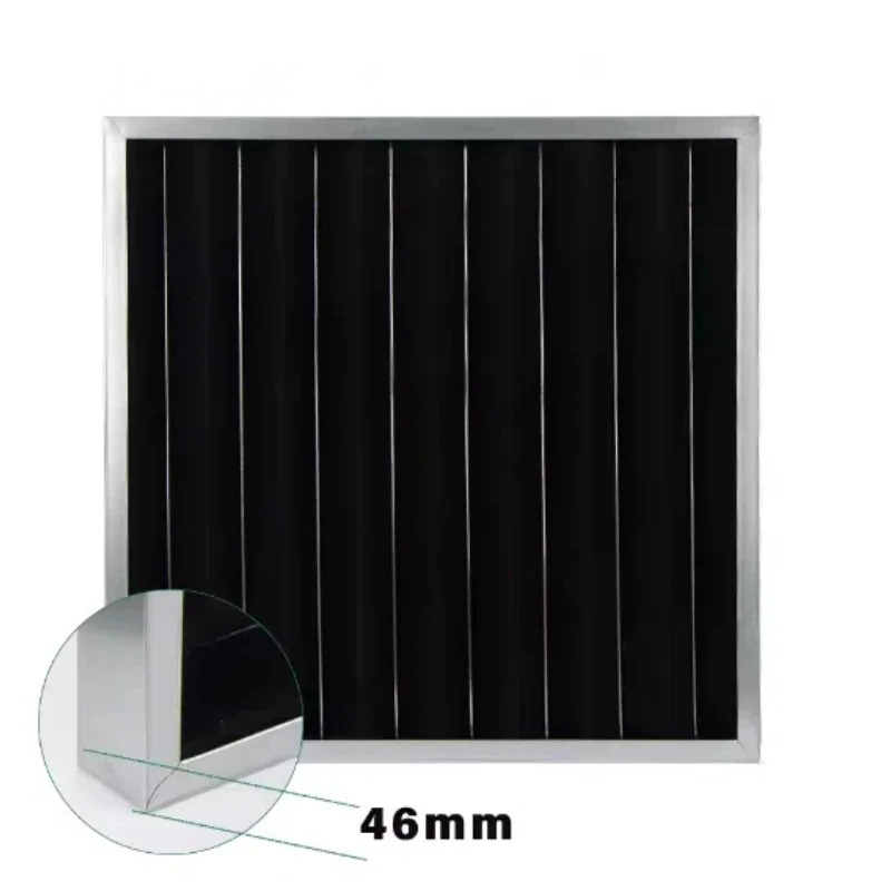 G3  pleated commercial air purifier activated carbon dioxide filter  Aluminum Mesh Activated Carbon Pre Filter