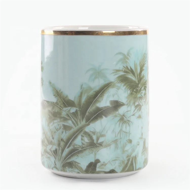 Wholesale Ceramic Jar Gift Box Party Spiritual Aromatherapy Soy Wax Scent