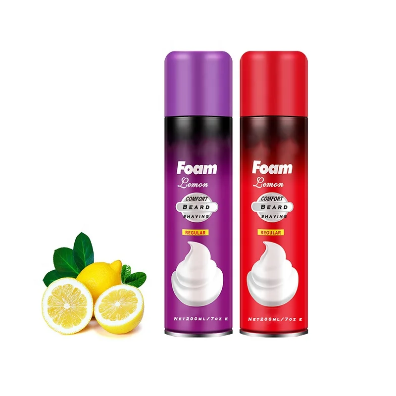 200ml Hot Sale Factory Direct Barber Shaving Set Natural Beard Shaving Foam