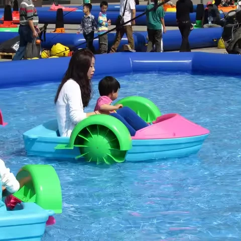 Низкая заводская цена бассейн весло лодка ручная педаль лодки для детей