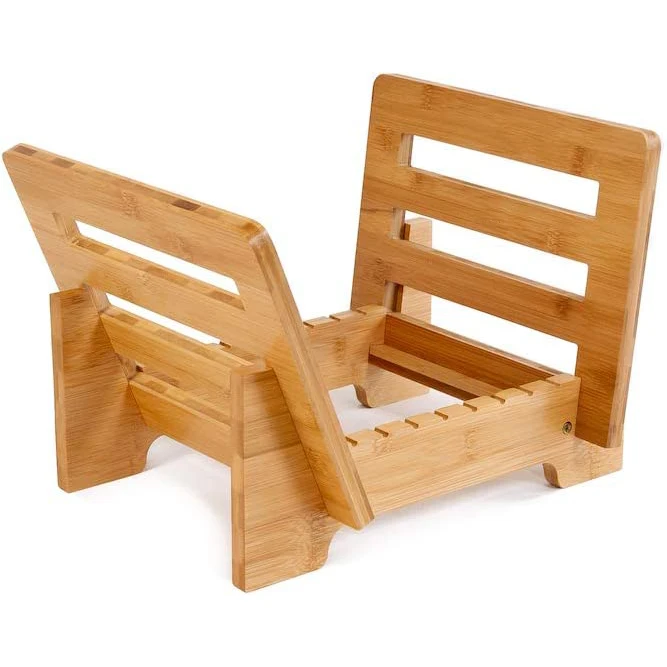 Solid wood vinyl record storage rack, can stack up to 50 albums, suitable for 12-inch records