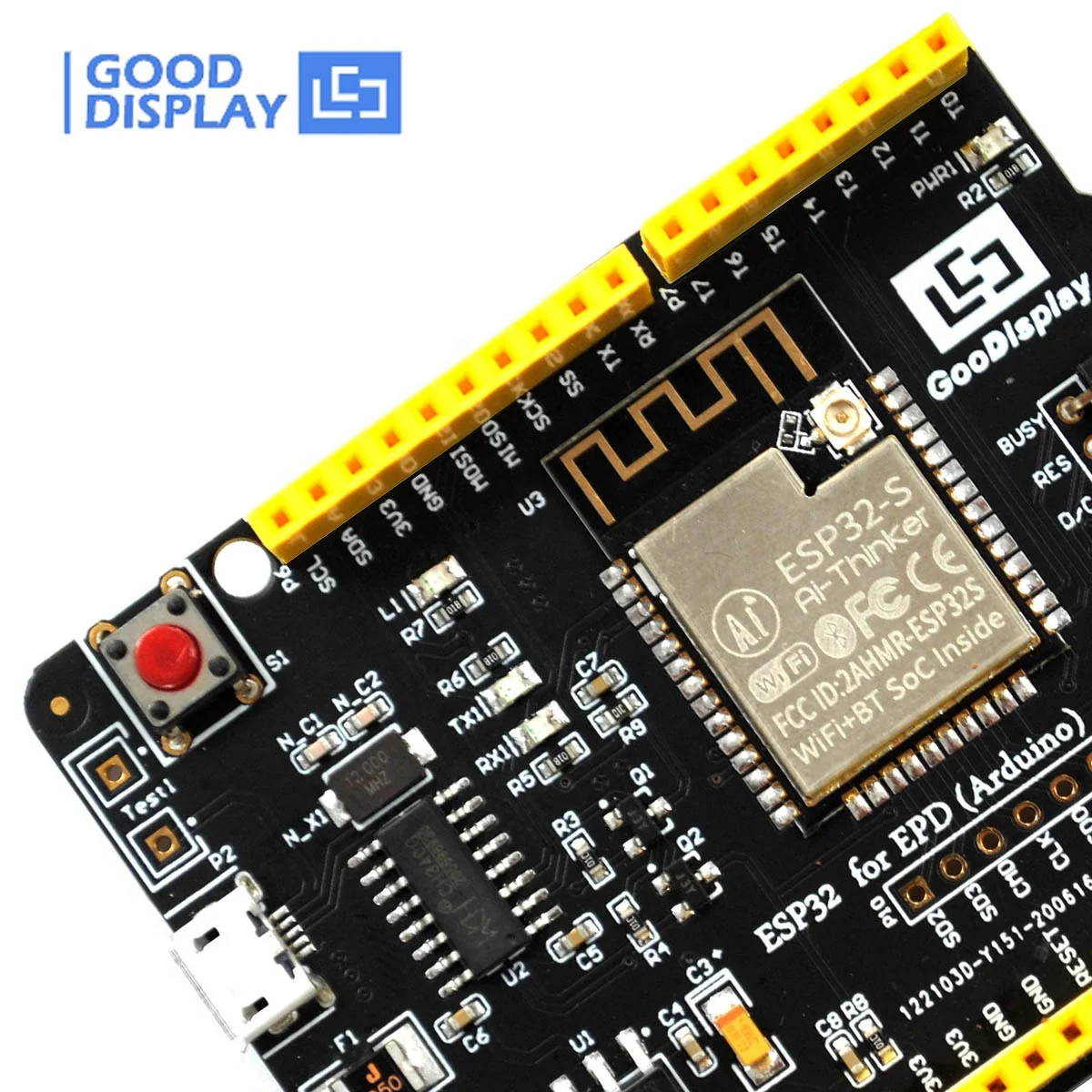 Плата управления ESP32-02 для модуля дисплея SPI innterface e-ink