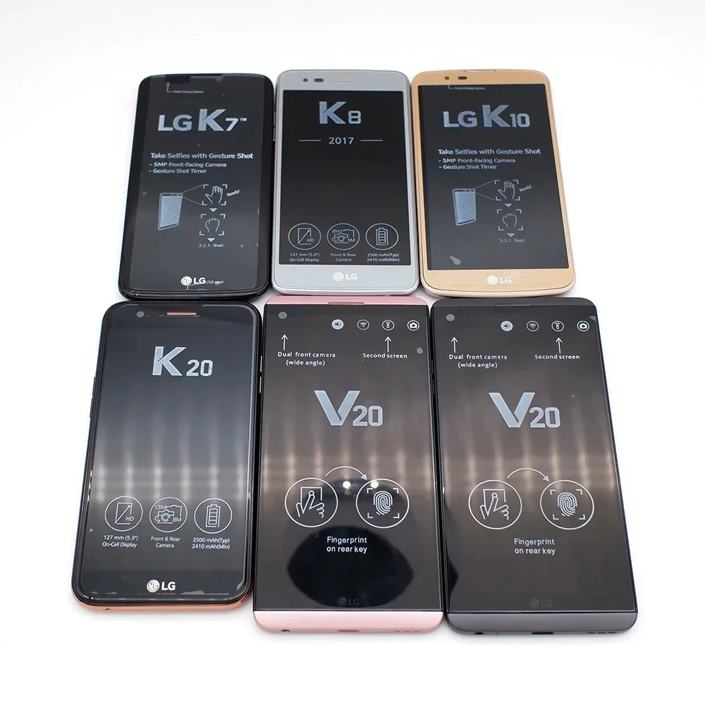 Original Mobile Phones use for LG K51 64GB  Unlocked Smartphone Celulares Baratos Usados for LG K33 K51 V60 G7