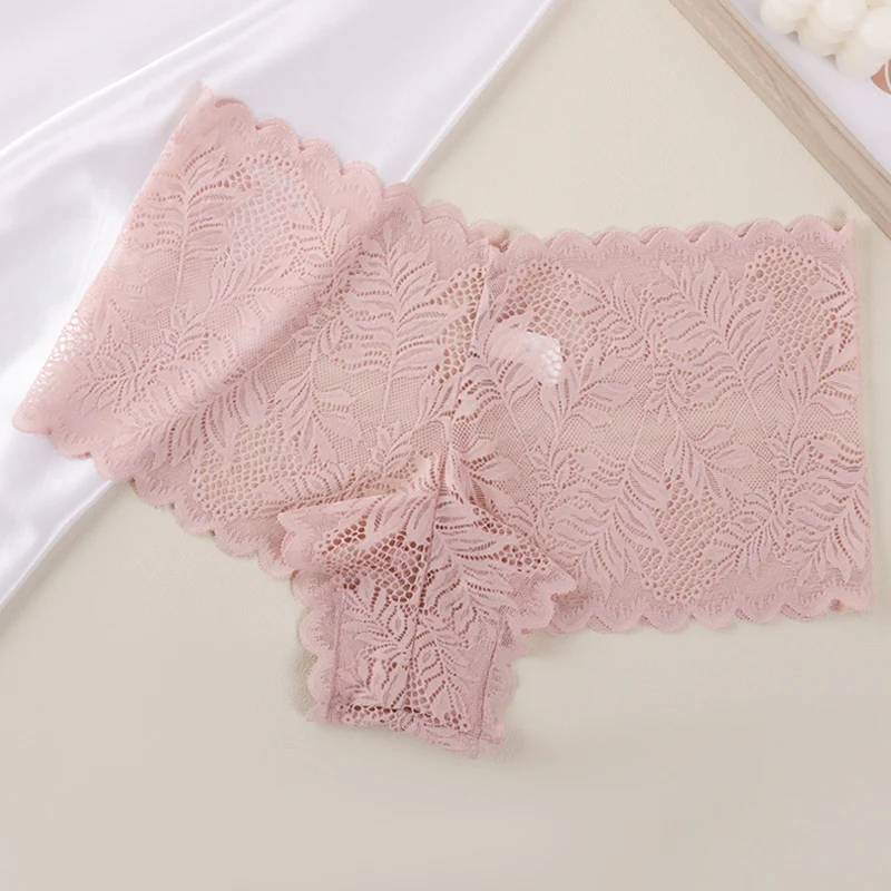 Оптовая продажа прямые продажи модное прозрачное женское нижнее белье мягкое дышащие женские кружевные трусики с цветочным принтом