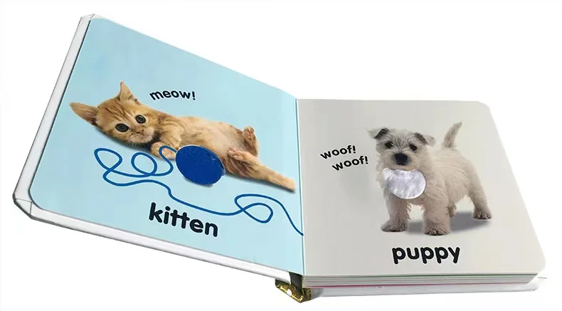 Best price superior quality china cheap book printing service hardcover Baby early education book storybook customization