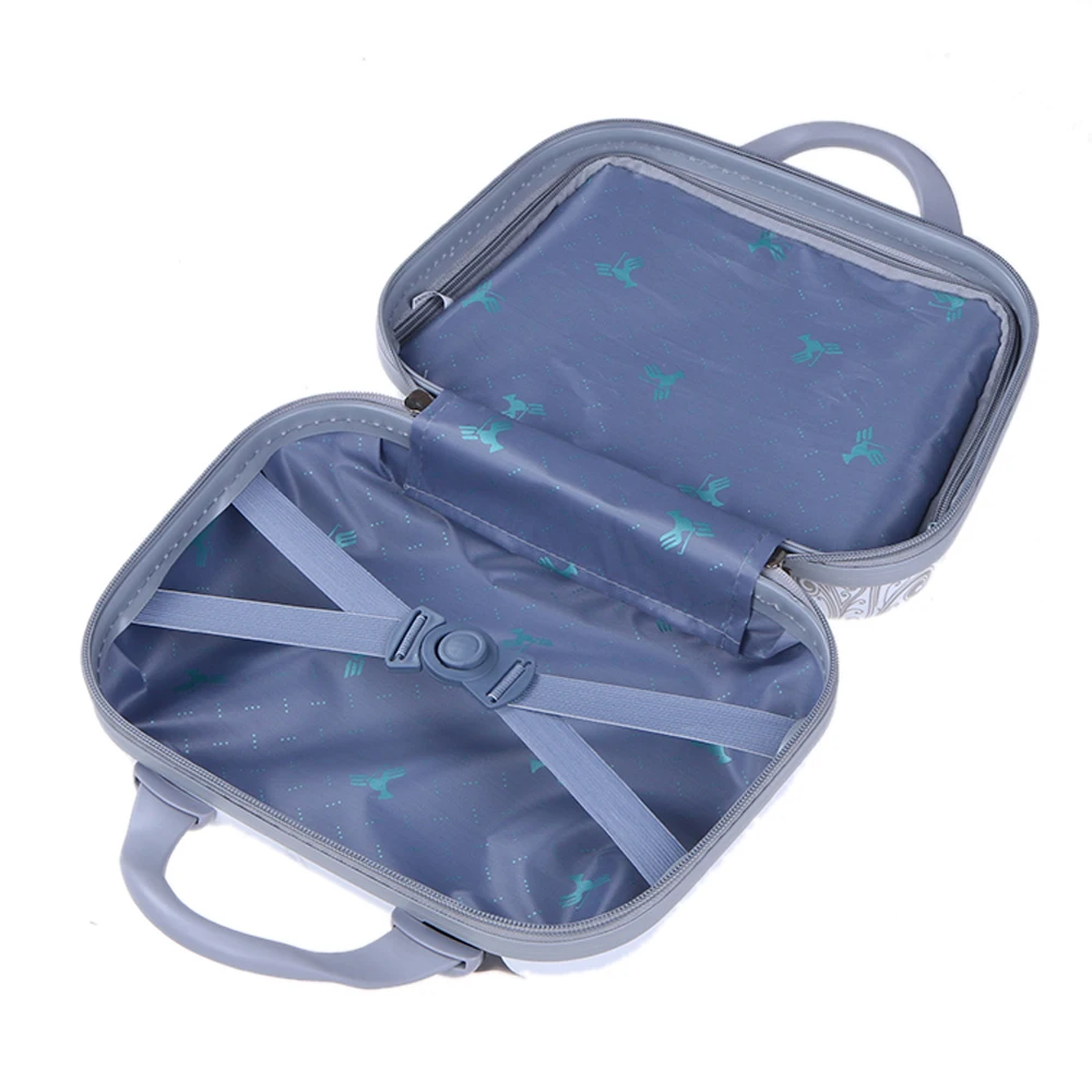 
Fashion Print 3D Butterfly PC material 2 piece makeup bag cute cosmetic case 