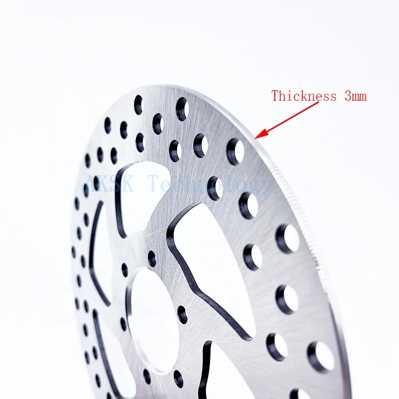 170mm Brake Disc Brake Pad Inner Diameter 38mm Motorcycle Brake Disc Accessories for Citycoco Harley Electric Scooter Parts