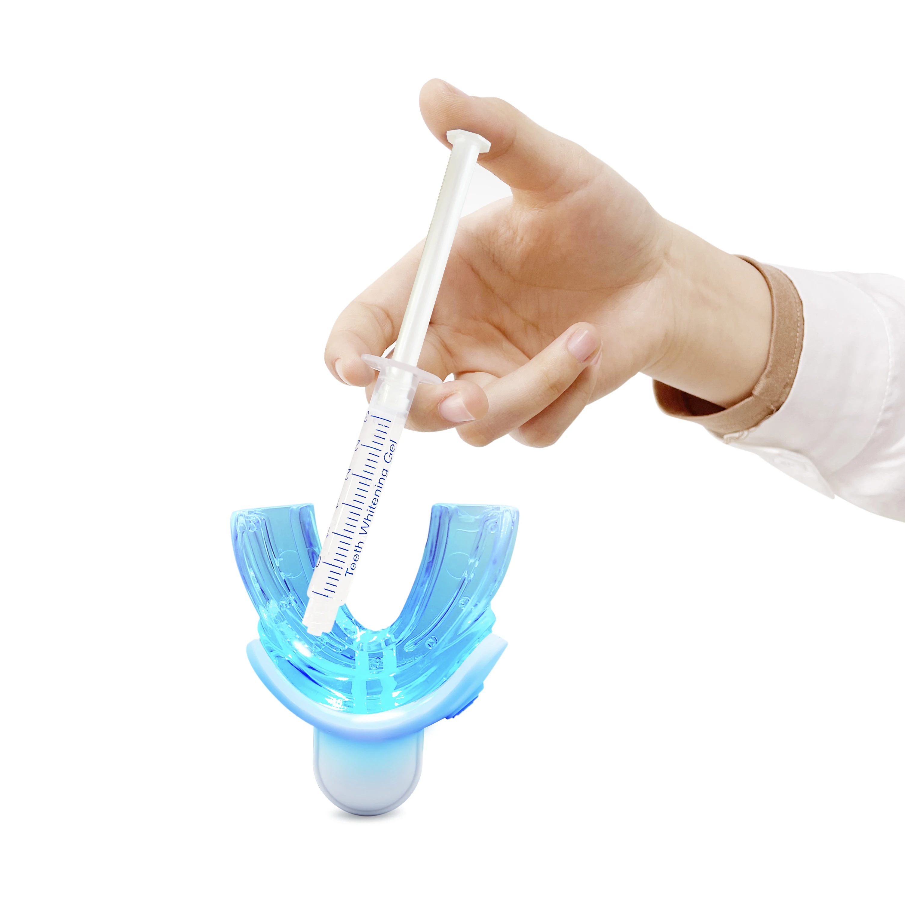 Luxury Teeth whitening kit Home Professional Dental Bleaching 5 LED Teeth Whitening Kit Private Logo