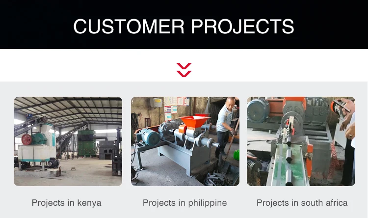 coal briquette machines project