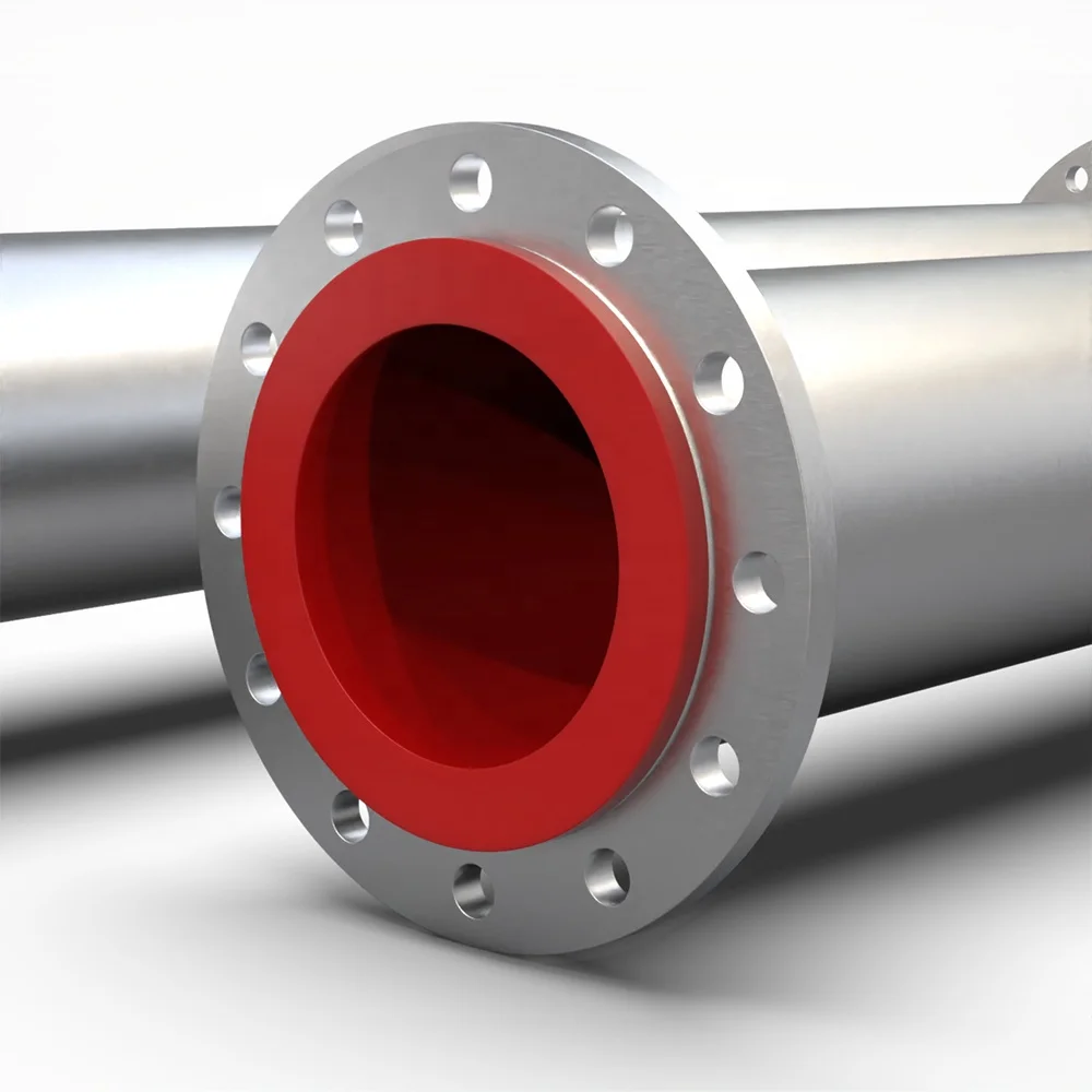 hot sale excellent quality PU lining composite pipelines corrosion resistant steel lined polyurethane coating pipe