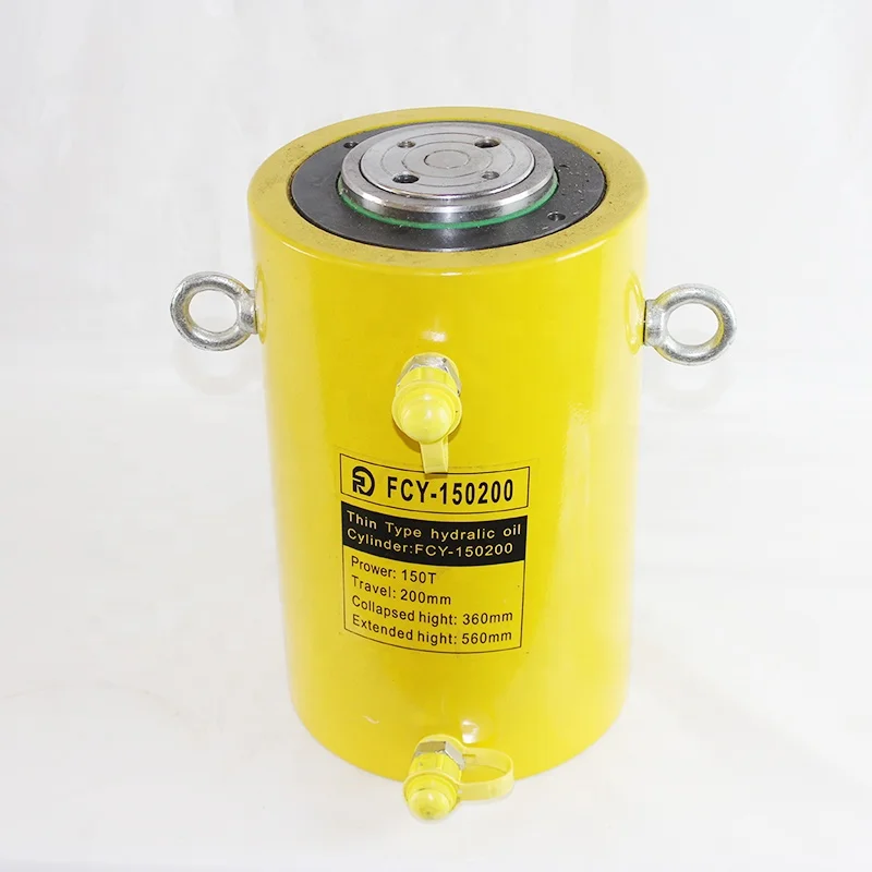 FCY-150200 150ton heavy hydraulic jack for engineering