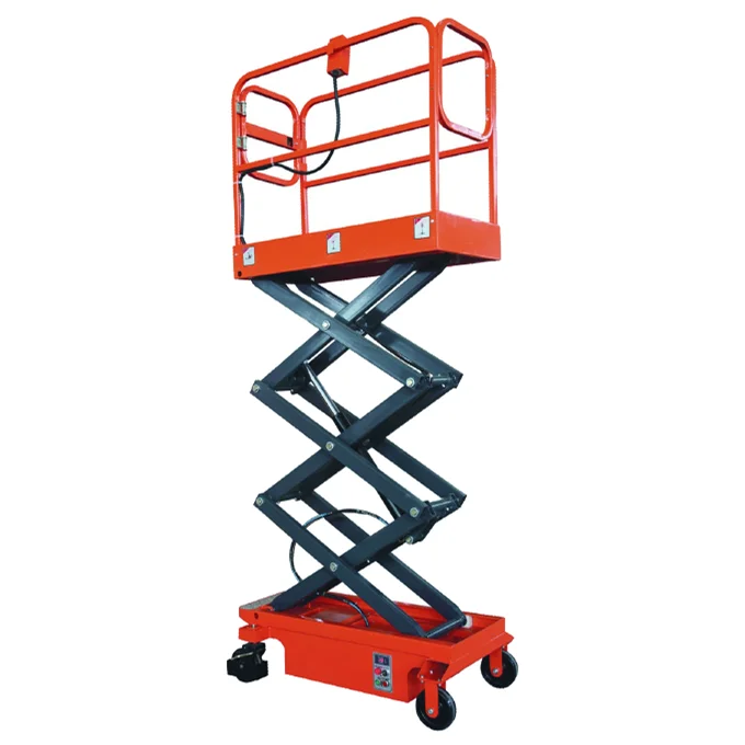 3.9m Work Platform Mini Manual Scissor lift scissor lift platform 300kg