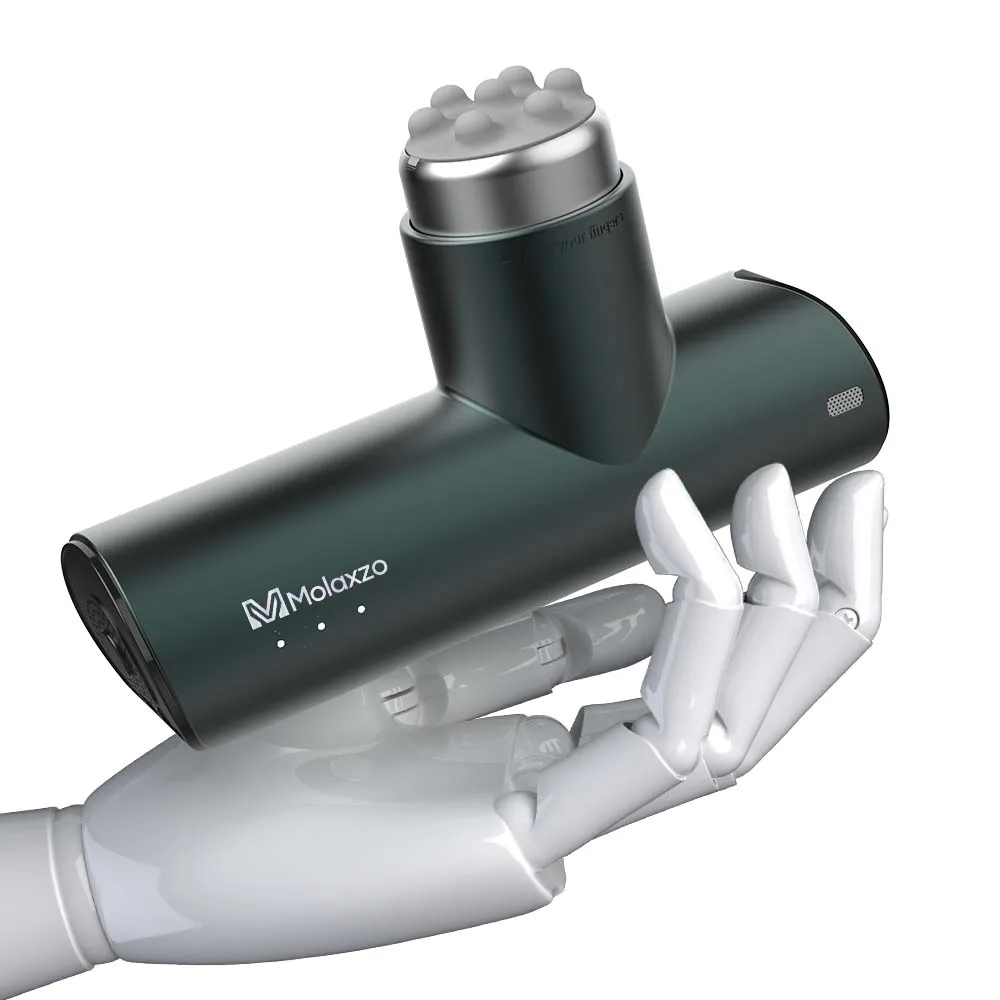 Percussion Body Massager Handheld and Pocket Size Best Selling Massage Gun for Lady Whole Body Palm Size 3 Levels 2600mah CN;ZHE