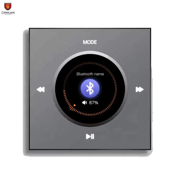 Настенный аудиоусилитель с Bluetooth/USB/TF-картой регулировка громкости музыкального плеера из дома