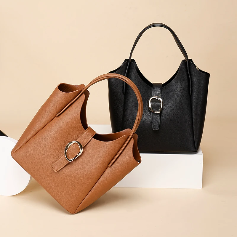 Handbags for ladies 2024 new fashion women hand bags genuine leather female messenger bag luxury customized bags for business