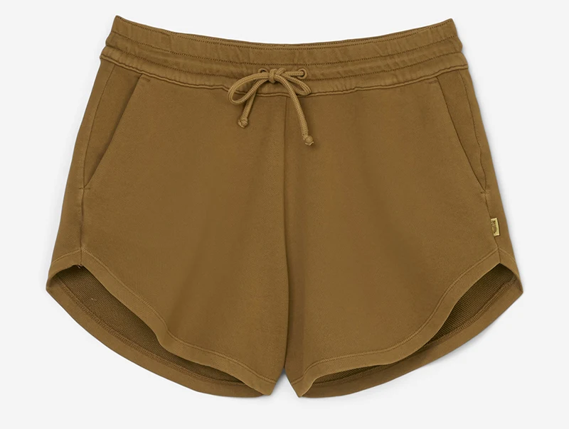 women clothing Custom logo two piece sweatshirt and short set outfits 2 piece matching tracksuit sweatsuit short set