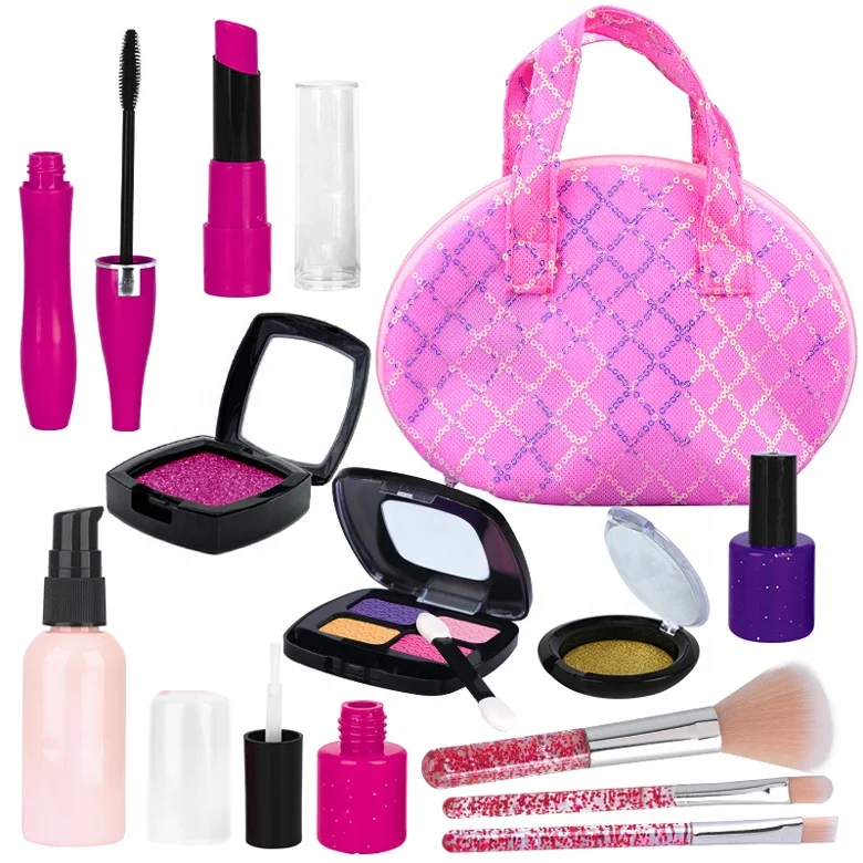 Baby pretend play makeup set Toys for Girls 11 Years Play School Toys Makeup Set for Kids Makeup Kit