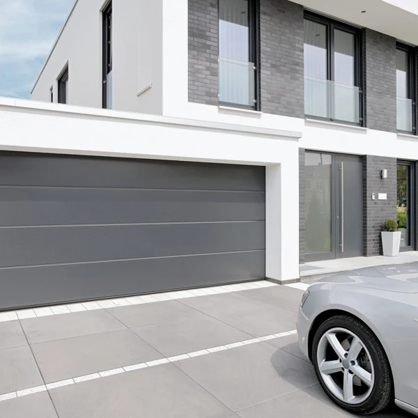customized modern design durable sectional garage doors for villa