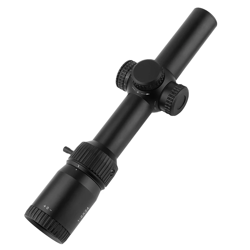 Wholesale TACTIX 1-8x24-Black Hunting Illumination Outdoor Scope Fast-focus Optics Sight Zero Resettable Lpvo Scopes Sight