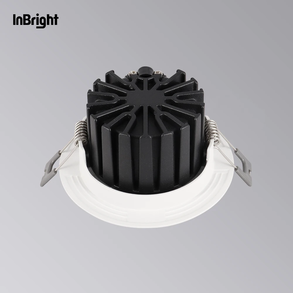 LED Spot Light Round Ceiling Spotlight 10W 15W 25W CCT Dimmable Anti Glare Recessed Downlight