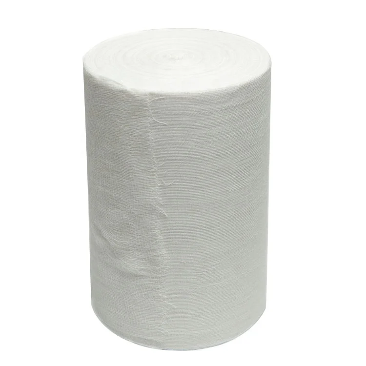 Weaving Factory Raw Materials Medical Gauze Big Roll Width: 120 cm OEM Lots Of Different Densities, Threads