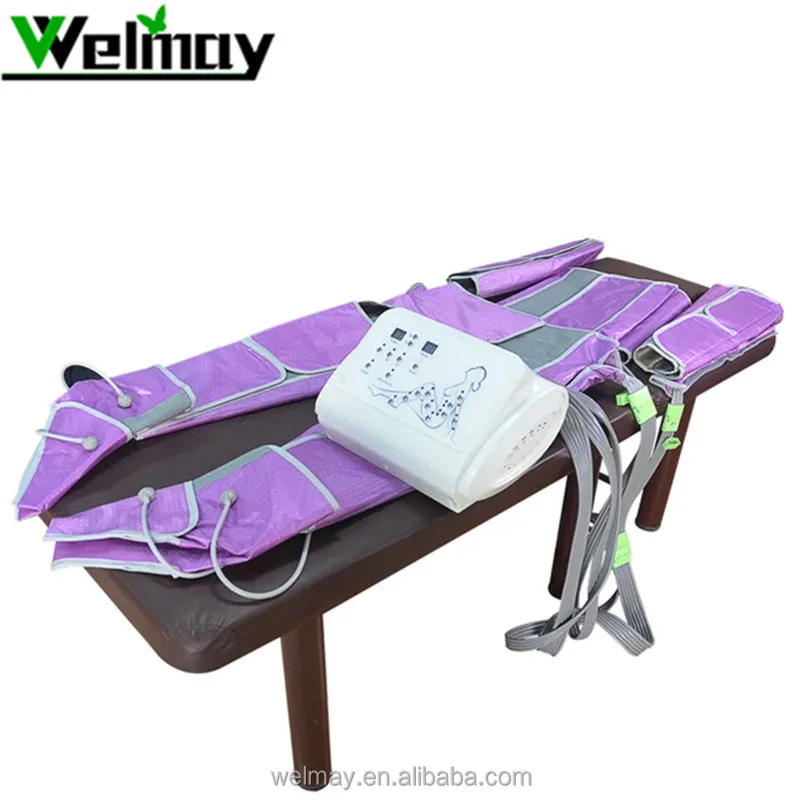 Portable 28 Channels Lymphatic Drainage Pressotherapy Balancer Sport Body Slimming Pressotherapy Air Compression Portable