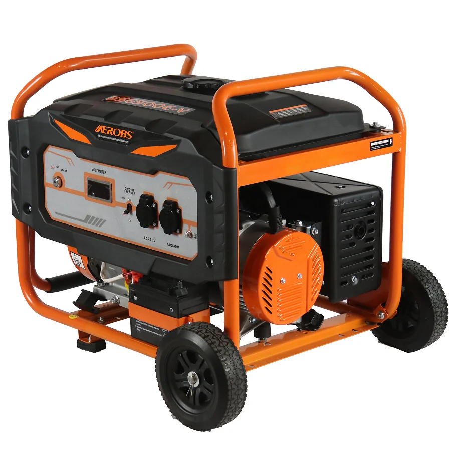 BS6500E-V 3kw 5kw поддержка ODM & OEM Электрический старт дизель-генератора с ручкой и большими