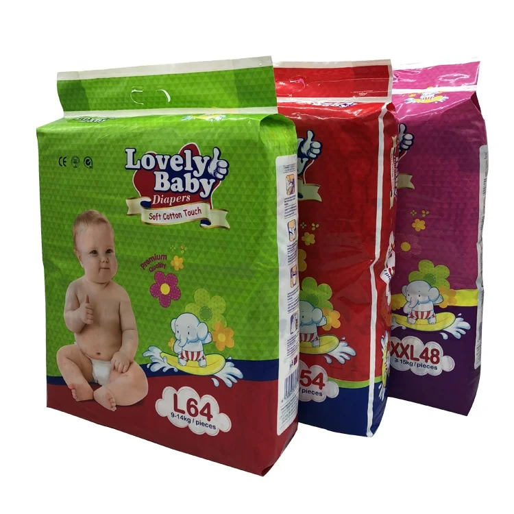 China Cheap Good Quality Disposable Baby Diapers Baby Nappy From Manufacturer