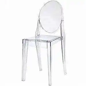 Лидер продаж 2023 акриловые стулья Тиффани белый свадебный прозрачный стул из