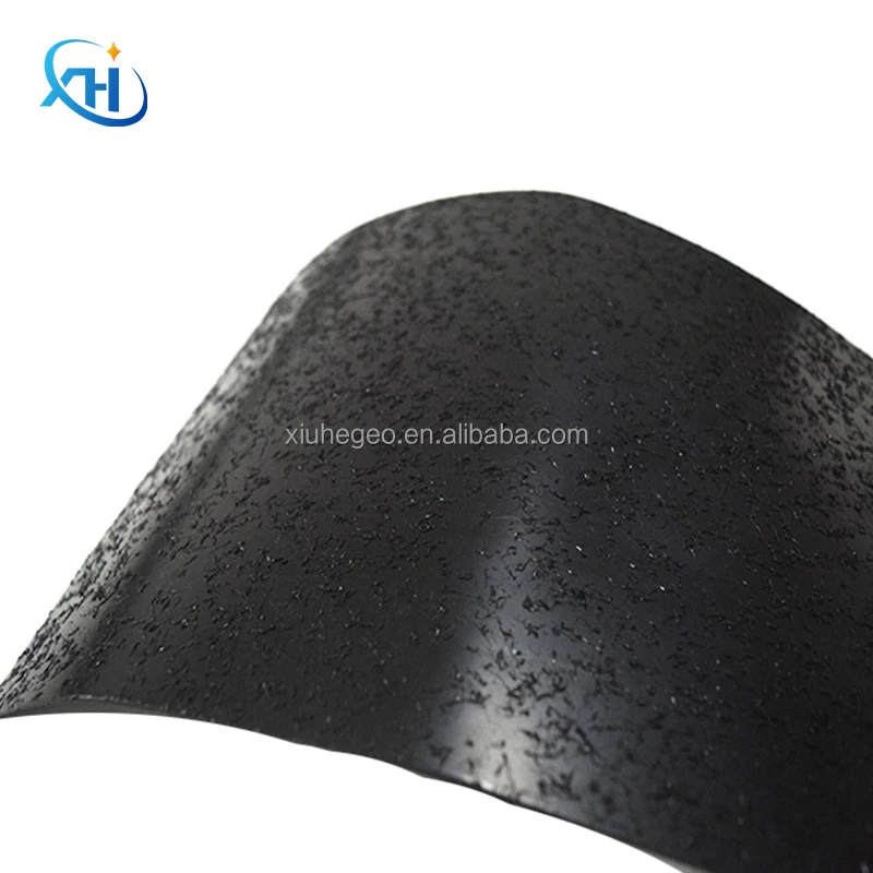 1 5 мм 2 черная геомембрана HDPE для свалки и аквакультуры антипросачивающаяся коррозионная стойкость