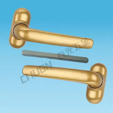 slim handle with round base for aluminum door