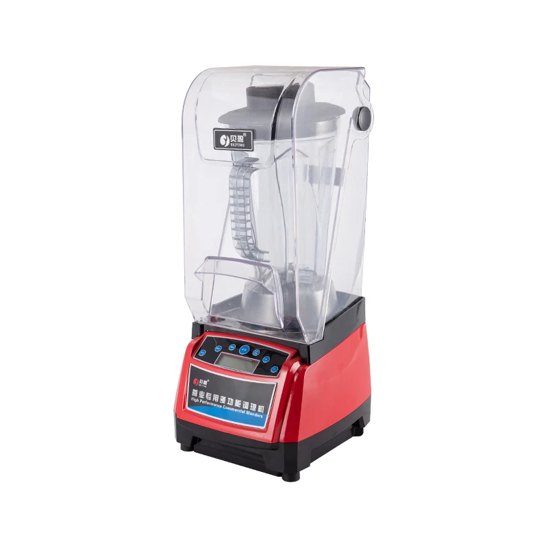 2200W Heavy-Duty Commercial Blender, Smart Touch Screen, Powerful Blade, Food Grade PC Cups, Reduced Noise, Wide Application