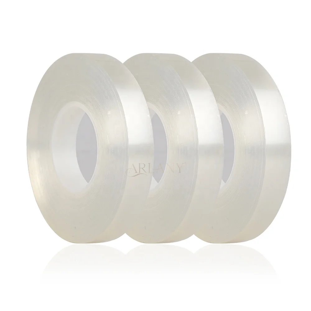 Водонепроницаемые односторонние ленты для наращивания волос, ультраудерживающая односторонняя лента в рулоне