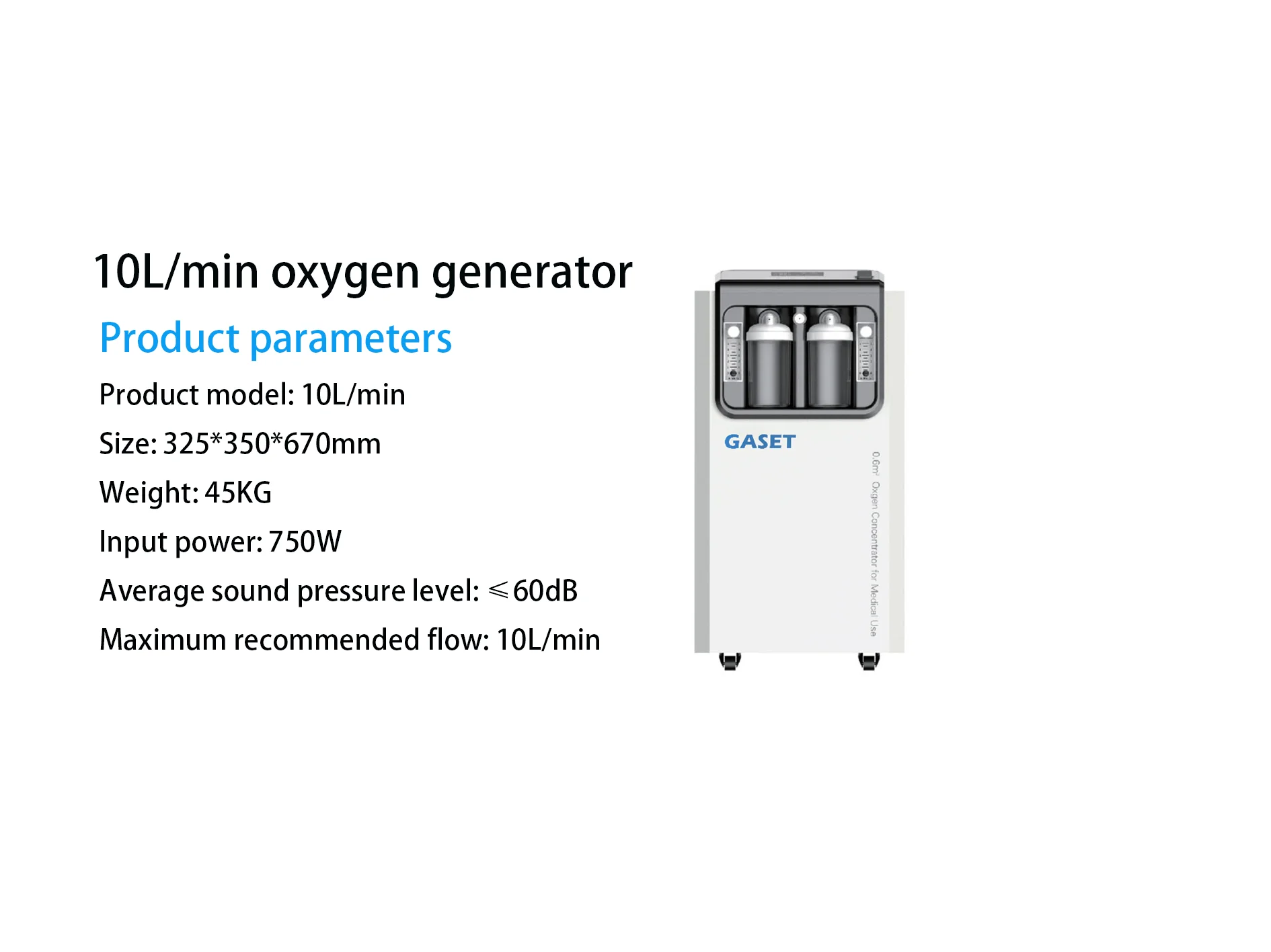 Portable Oxygen Concentrator Small Home Oxygen Concentrator