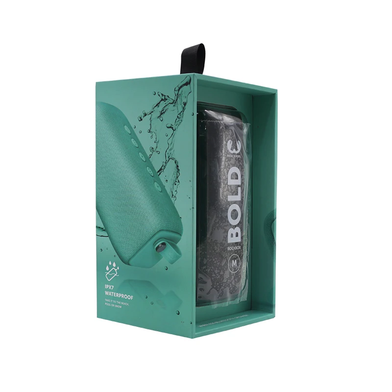 High quality paper cardboard box with EVA insert top and bottom box custom design print Consumer electronics product package box