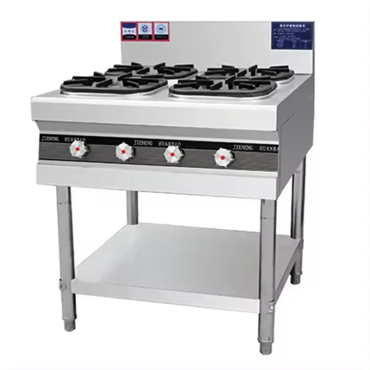 Lyroe Hot Sale Commercial Restaurant Freestanding 8 Burner Gas Range Griddle Plank Gas Cooking Commercial Gas Clay Pot Stove