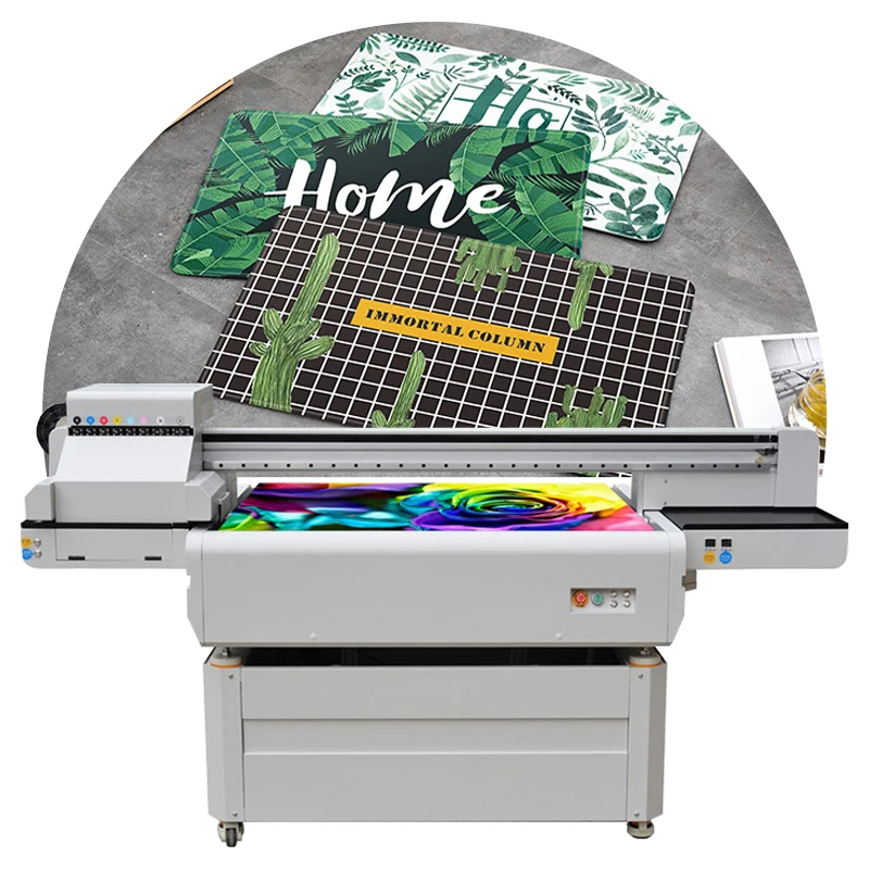 High Quality Flat 3D Printer For Tile Mini uv Flatbed Printer