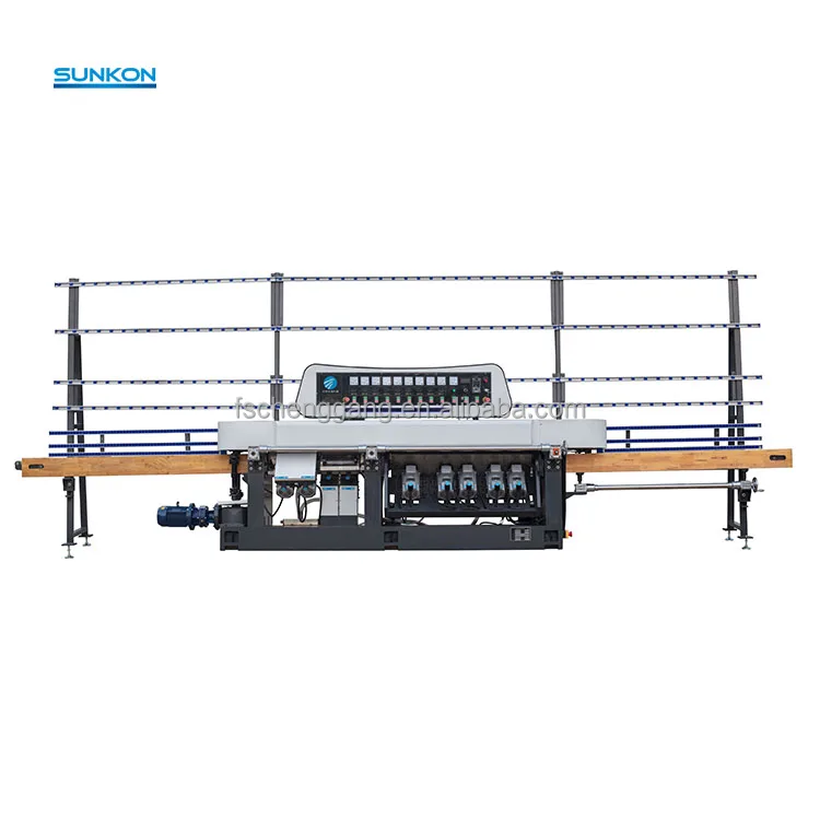 CGZ10325-45 10 мотор стекло многоступенчатая для прямолинейной скругленной кромки изменение угла наклона 45 градусов полировальный станок