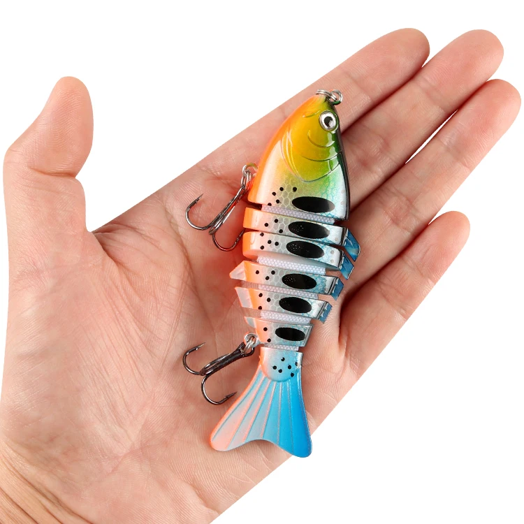 Multi Jointed Hard Bait Pencil Lure 7 Segmented Fishing Lures Lifelike Swimbait Big Simulate Lure Joint Bait