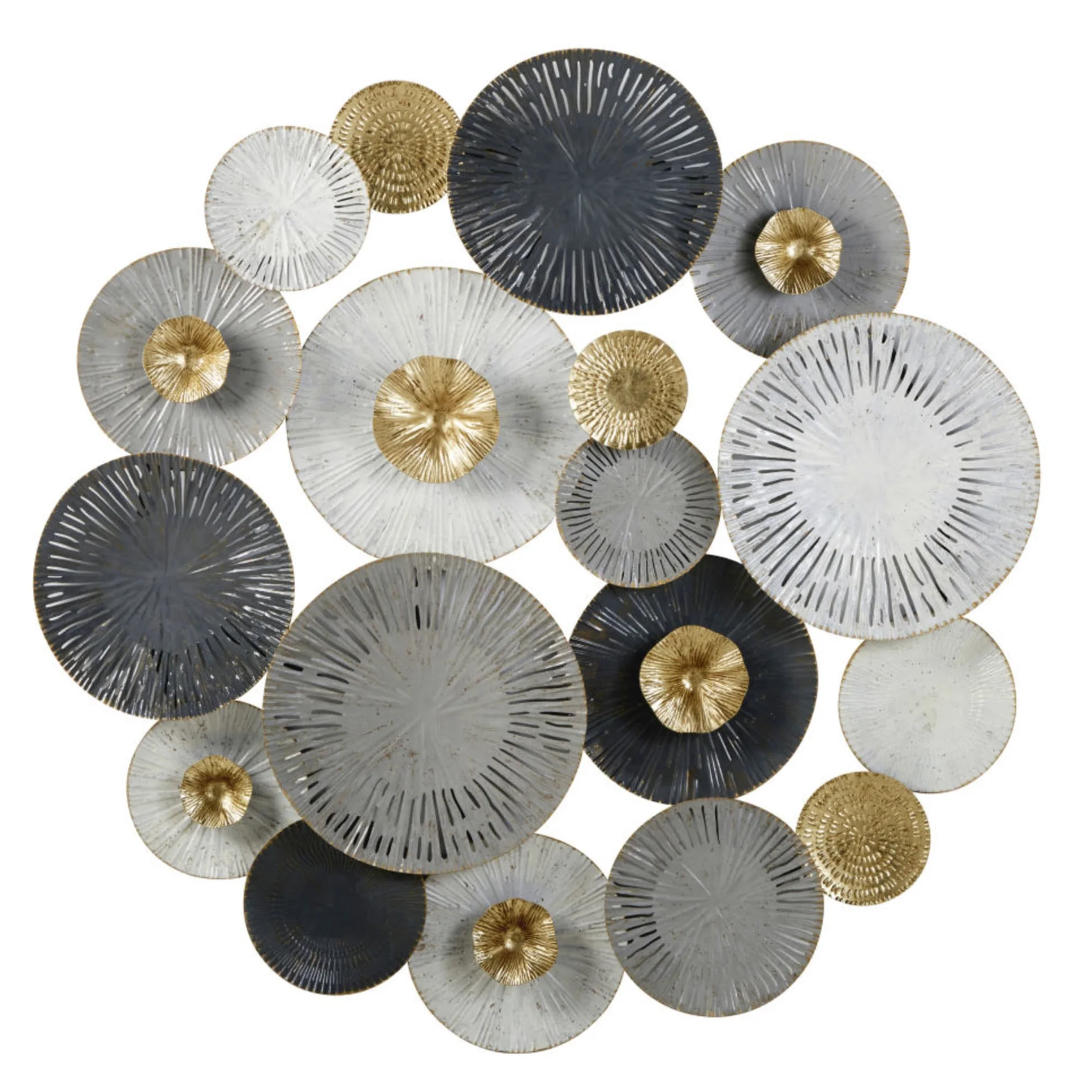 decorative mirror wall art  interior customized 83CM diameter metal wall mirror for sale