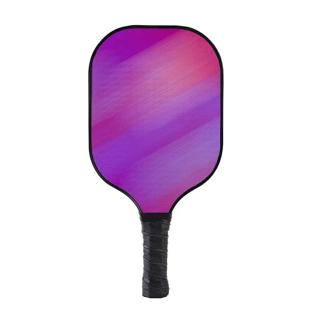 Custom Logo Full Carbon Fiber Surface Fine Line Rough Surface Pickleball Paddles