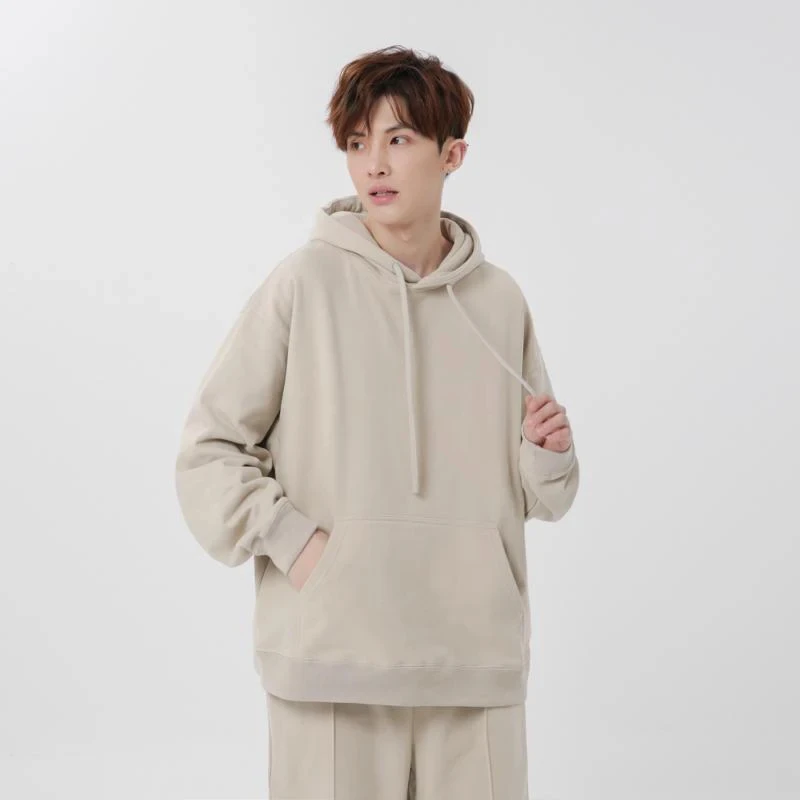 In Stock US size 400 GSM Fleece Hooded Pullover Sweatshirt Premium Clothing for Comfort and Style Thicken winter Hoodies