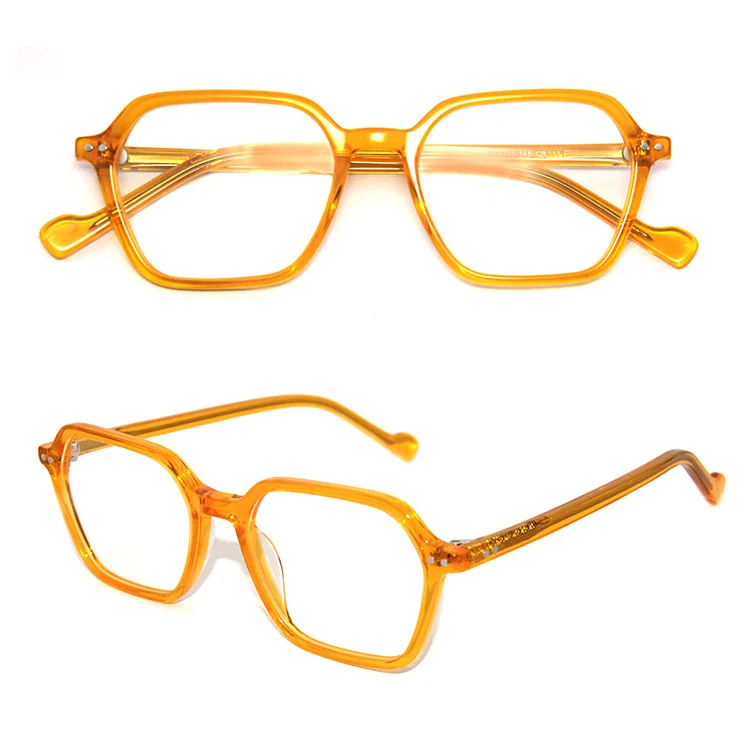Fashionable Thickness Acetate Frame optical glasses frames high standard in stock hand made acetate eyewear