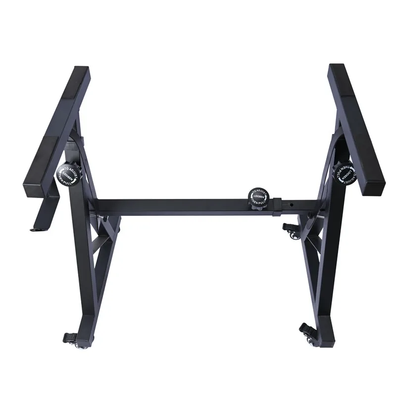 Heavy Duty Adjustable Detachable Digital Keyboard Rack Piano Stand Electronic Musical Instrument Stand