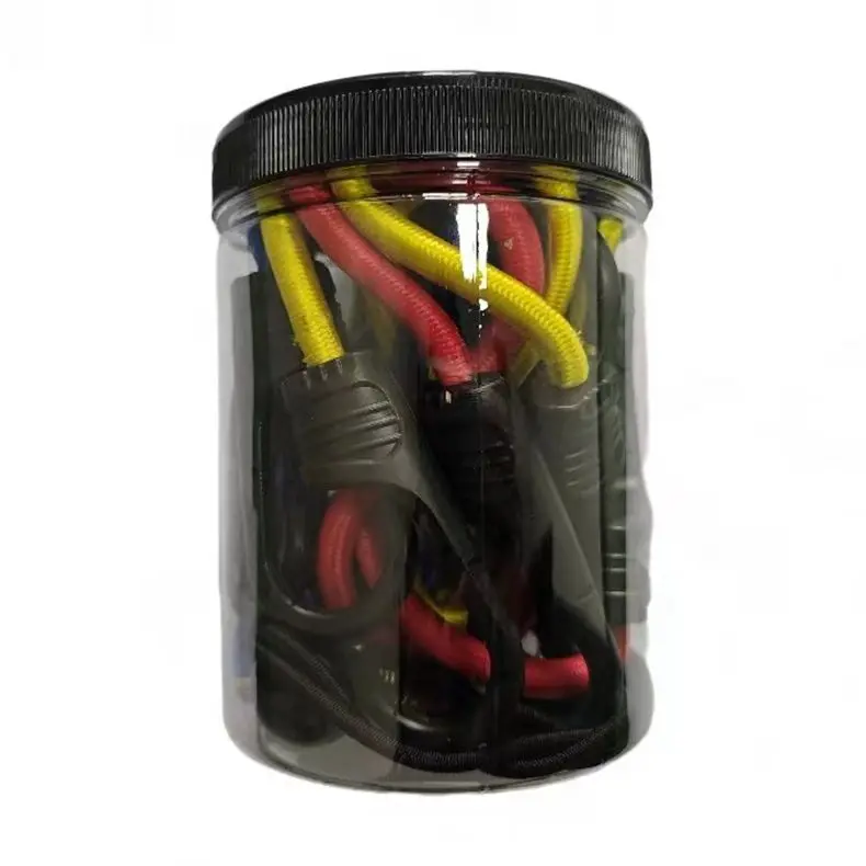 Cross Border 10 Piece Luggage Rope Set Electric Car Strapping Rope Ball Rope Rubber Latex Bungee Cord