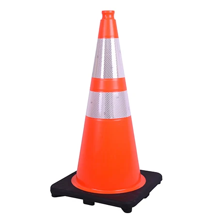 PVC Traffic Cone 28 INCH Slim Body PVC Traffic Cone Made In Thailand