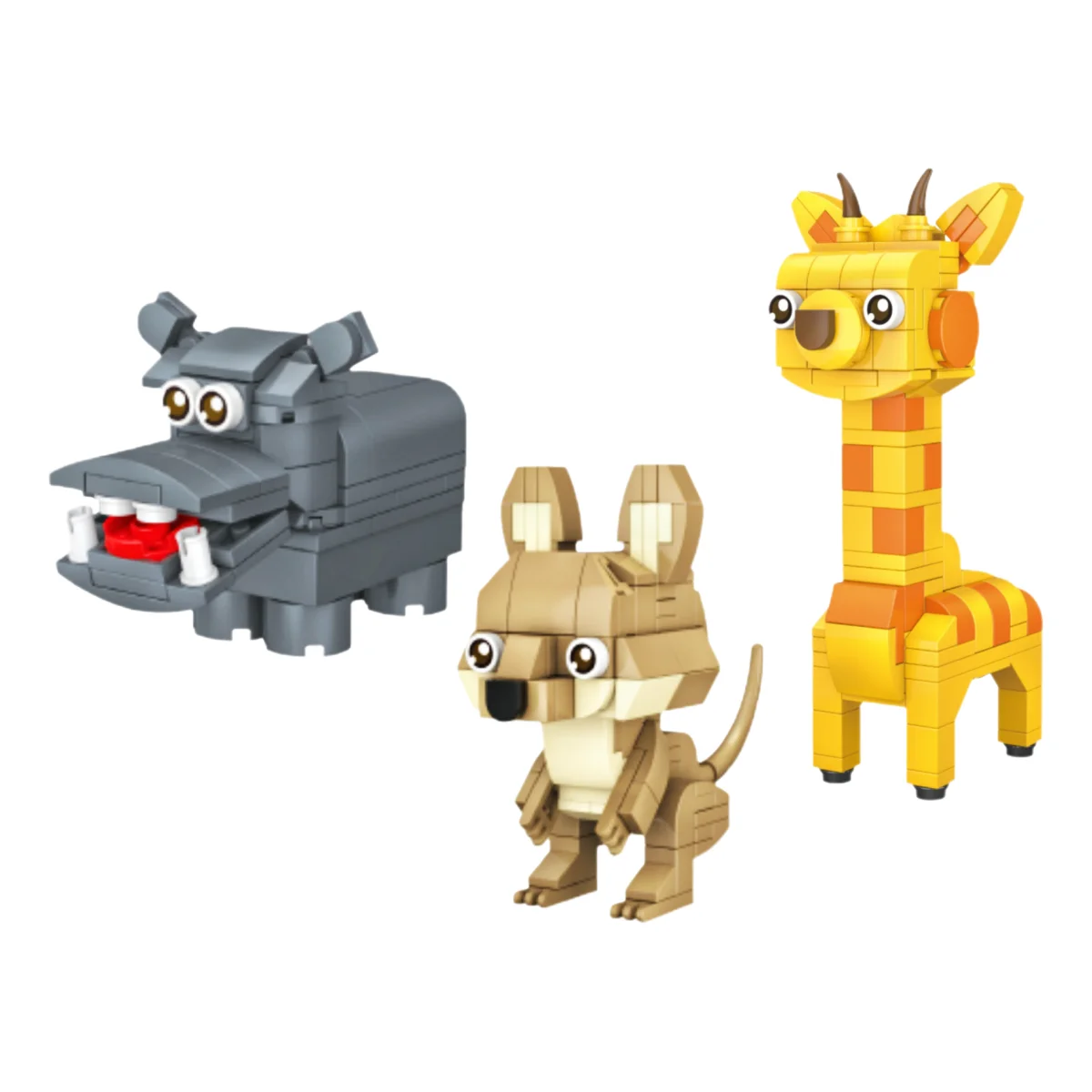 Fun & Smart Mini Blocks: Assemble Adorable Animal Friends Develop Skills & Imagination with Engaging DIY Animal Sets for Kids 6+