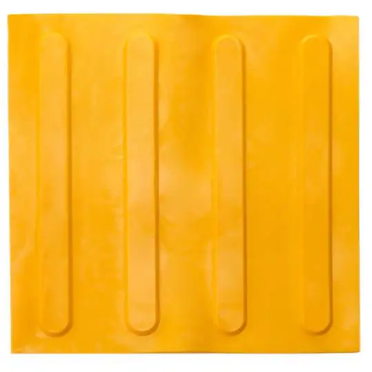 TPU material produces high quality floor laying tactile tiles for disabled floor cable protector tiles