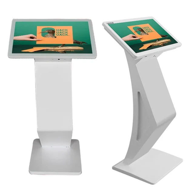 19 inch  all in one touch screen kiosk Android  self service ticket dispenser queue management kiosk
