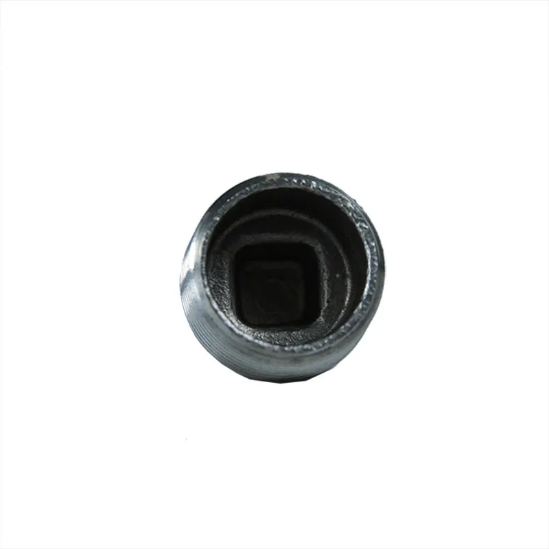 stainless steel 304 316 cf8m fittings ss 1inch DN25 BSPT NPT thread pipe fittings square plug